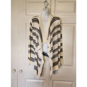 Pink Republic Striped Cardigan
